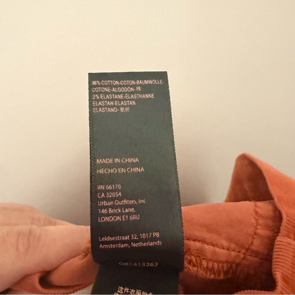 Free People Corduroy Mini Skirt Soil - Picture 5 of 6